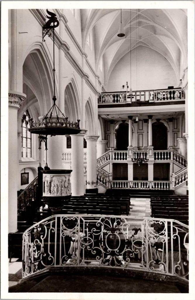 Collegiale Kerk Thorn - 2 ansichtkaarten, Verzenden, 1940 tot 1960, Ongelopen, Limburg