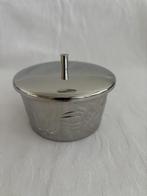Vintage Alfra Alessi roestvrijstalen botervloot Unilever., Ophalen of Verzenden