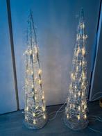 2 verlichte kerstbomen, Diversen, Kerst, Ophalen of Verzenden, Zo goed als nieuw