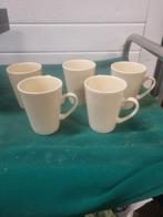 mokken geel just mugs 5 stuks, Ophalen of Verzenden