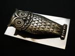 Art Deco geldklem papierklem uil vogel, Ophalen of Verzenden