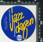 Sticker: Internationale Jazz Dagen 1985 - Heineken - Eindhov, Verzamelen, Stickers, Verzenden