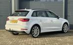 Audi A3 Sportback 1.4 204pk e-tron PHEV | Plug In Hybride |, Gebruikt, 4 cilinders, Leder en Stof, Wit