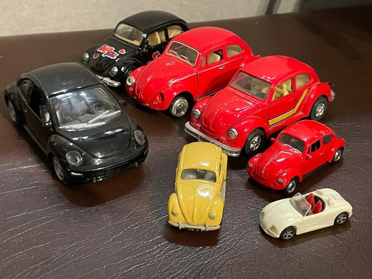 7x VW Kever/ Volkswagen Beetle , Verzamelen, Speelgoed, Gebruikt, Ophalen of Verzenden