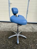 Mr Dental l BQE blauw l Assistente stoel l Tandarts stoel, Ophalen of Verzenden, Gebruikt