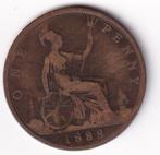 UK Penny 1888 in mindere kwaliteit, Verzenden, Overige landen, Losse munt