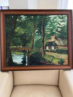 Mooi, oud schilderij van Giethoorn., Antiek en Kunst, Ophalen