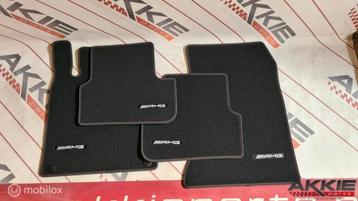 Matten set rode stiknaad origineel Mercedes A AMG W176 beschikbaar voor biedingen