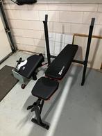 HS 1055 complete fitness halterbank, Ophalen, Zo goed als nieuw, Fitnessbank