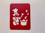 stencil - sjabloon - embossing - nr 4, Hobby en Vrije tijd, Kaarten | Zelf maken, Ophalen, Zo goed als nieuw, Dieren, Pons of Mal