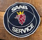 SAAB   grote patch opnaai embleem logo (origineel dealer, Ophalen of Verzenden, Zo goed als nieuw, Auto's