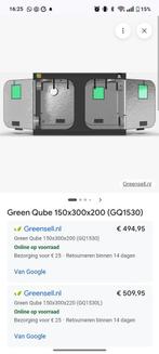 Complete kweektent set - Green Qube, 600W lamp, Ophalen, Gebruikt, Kweektent
