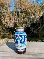 Vaas "Blue Dragons", cloisonne, China, Antiek en Kunst, Antiek | Vazen, Ophalen of Verzenden