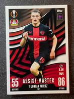Topps MA EXTRA 23/24  ASSIST MASTER  WIRTZ  BAYER LEVERKUSEN, Hobby en Vrije tijd, Stickers en Plaatjes, Ophalen of Verzenden