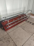 Vintage wandkapstok chroom - zeer fraai, Wandkapstok, Ophalen of Verzenden, Zo goed als nieuw, Minder dan 100 cm