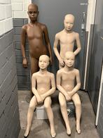 4 Etalagepoppen kinderformaat, Ophalen, Zo goed als nieuw