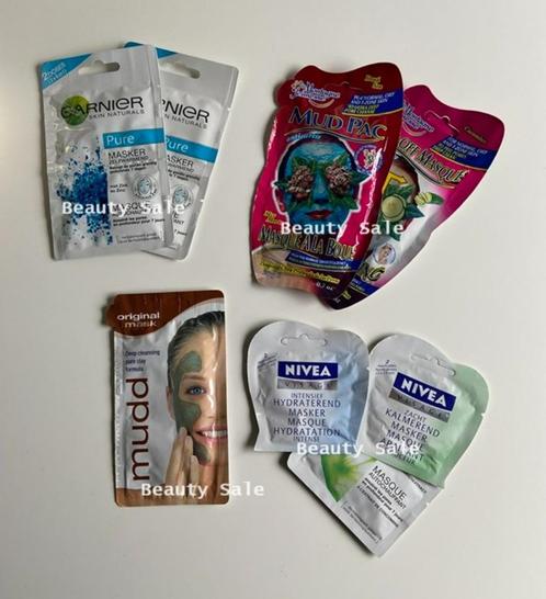 Diverse reinigende gezichtsmaskers, Sieraden, Tassen en Uiterlijk, Uiterlijk | Gezichtsverzorging, Nieuw, Verzorging, Gehele gezicht