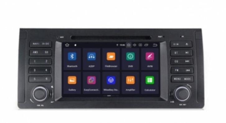 Android 14 Navigatie BMW X5 E53 2004 carkit 64GB carplay, Auto diversen, Autoradio's, Nieuw, Ophalen of Verzenden