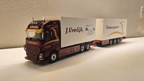 Tekno volvo combi J. Vrolijk, Hobby en Vrije tijd, Modelauto's | 1:50, Zo goed als nieuw, Bus of Vrachtwagen, Tekno, Ophalen of Verzenden