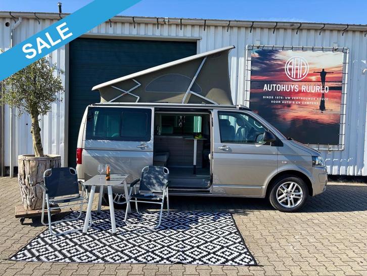 Westfalia California T5 180PK AUTOMAATEuro5 Youngtimer verdi, Caravans en Kamperen, Campers, Bedrijf, tot en met 5, Buscamper of Camperbus