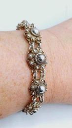 Zilveren armband Zeeuwse knop, Ophalen of Verzenden, Zilver, Zilver