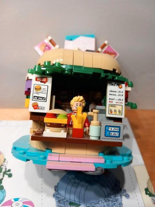 LOZ mini blocks Snackbar, Kinderen en Baby's, Speelgoed | Bouwstenen, Gebruikt, Ophalen of Verzenden