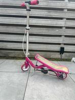 Roze space scooter, Ophalen, Gebruikt