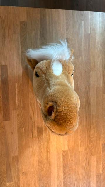 Paarden hoofd knuffel pluch beschikbaar voor biedingen