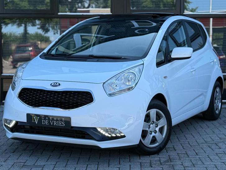 Kia Venga 1.6 CVVT ExecutiveLine Automaat Panoramadak Camera, Auto's, Kia, Bedrijf, Te koop, Venga, ABS, Achteruitrijcamera, Airbags