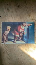 Coca Cola Placemat - Kerstman 1990, Ophalen of Verzenden, Gebruikt, Gebruiksvoorwerp