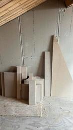 Mdf rest hout. 15mm en 18 mm, Doe-het-zelf en Verbouw, Hout en Planken, Minder dan 25 mm, Ophalen of Verzenden, Zo goed als nieuw
