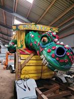 Dino / draak carnavalswagen, Ophalen, Carnaval