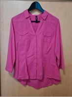 Katoenen, roze, zomerse blouse met krijtstreep, Ophalen, Flame, Zo goed als nieuw, Roze