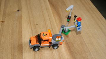 Legoset 60054 Lantaarn reparatie truck met doos en boekje