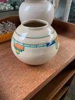 Vaas Aardewerk Eelke Snel gekleurde abstracte decoratie, Ophalen of Verzenden