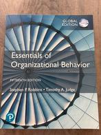 Essentials of Organizational Behavior 15e editie, Ophalen of Verzenden, Zo goed als nieuw, Overige niveaus, Overige vakken