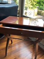 Mooi bijzettafeltje hoogglans, Ophalen, Gebruikt, 50 tot 100 cm, Rond