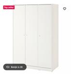 Bed met matras en kledingkast van IKEA, Ophalen, 100 tot 150 cm, Zo goed als nieuw, 150 tot 200 cm