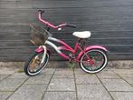 Leuke meisjesfiets met mand, Fietsen en Brommers, Fietsen | Meisjes, Ophalen, Gebruikt, 16 inch, Onbekend