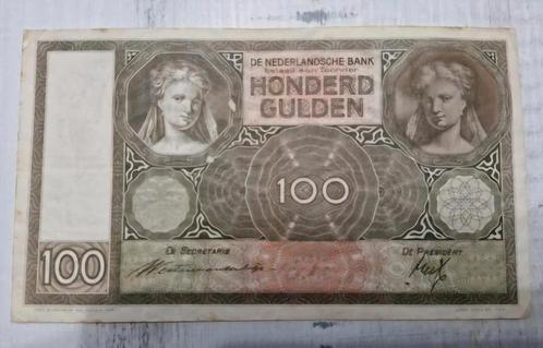Nederland 100  gulden 1940, Postzegels en Munten, Bankbiljetten | Nederland, 100 gulden, Ophalen of Verzenden