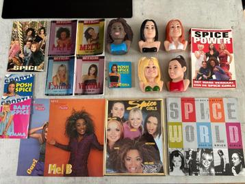 Spice Girls Merchandise boek, poster, poppetjes beschikbaar voor biedingen