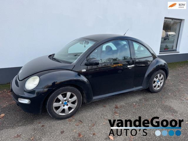 Volkswagen New Beetle 1.6, '01, apk 09-'26 inruilkoopje !, Auto's, Volkswagen, Bedrijf, Te koop, Beetle (Kever), ABS, Airbags