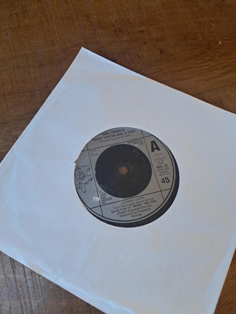 Grease - Summer Nights Single, Cd's en Dvd's, Vinyl Singles, Ophalen of Verzenden