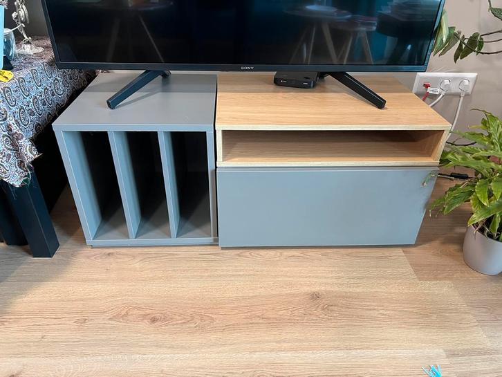 Made Heaton TV Meubel / platenkast - Fraaie staat!, Huis en Inrichting, Kasten | Televisiemeubels, Zo goed als nieuw, Minder dan 100 cm