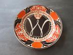 Antiek wandbord. Inhuldiging Koningin Wilhelmina 1898, Ophalen of Verzenden, Zo goed als nieuw, Nederland, Servies