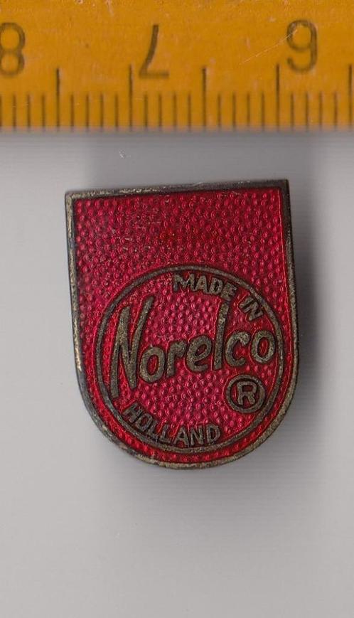 Philips Norelco Radio embleem logo emaille A, Antiek en Kunst, Antiek | Tv's en Audio, Ophalen of Verzenden