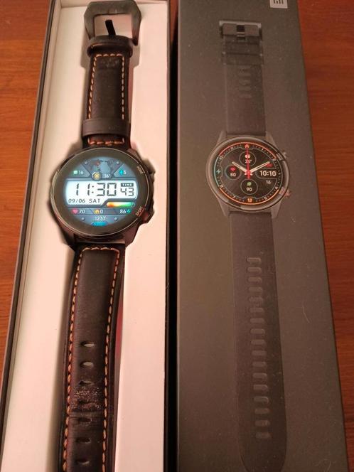 Xiaomi Mi Watch - Zo goed als nieuw! Mooi amoled scherm, Sieraden, Tassen en Uiterlijk, Smartwatches, Zo goed als nieuw, Zwart