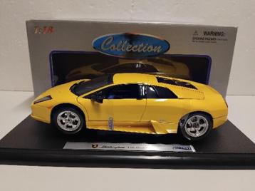 Lamborghini Murcielago yellow 2003 Welly metal 1:18 KRD beschikbaar voor biedingen
