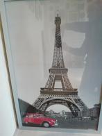 Wand posters van Parijs, Londen en New-York, Rechthoekig Staand, Met lijst, Ophalen of Verzenden, Zo goed als nieuw