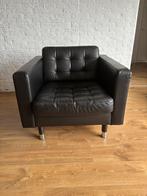 Ikea landskrona fauteuil, Huis en Inrichting, Ophalen, Zo goed als nieuw, 75 tot 100 cm, Leer